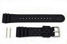 Watch band STRAP For SEIKO Divers Z-22 STRAP Watch with 2 pin 22mm  Rubber heavy - £16.98 GBP
