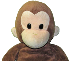 Applause Curious George 17&quot; Plush Stuffed Animal Doll Brown Character Monkey Toy - £8.55 GBP