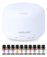 Bubbly Belle Ultimate Aromatherapy Diffuser &amp; Essential Oil Gift Set - D... - £23.32 GBP
