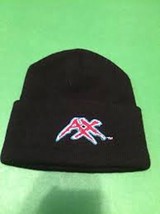 Vintage XFL Memphis Maniax Embroidered Cuffed Beanie Hat Cap Express New - £13.56 GBP