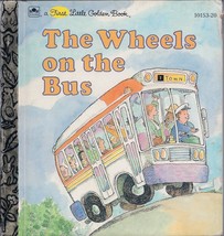 The Wheels on the Bus 10153-20-A First Golden Book-Hardback - £3.19 GBP