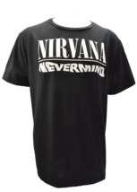 Nirvana Nevermind Album Graphic T Shirt XL Grunge Rock - £17.40 GBP