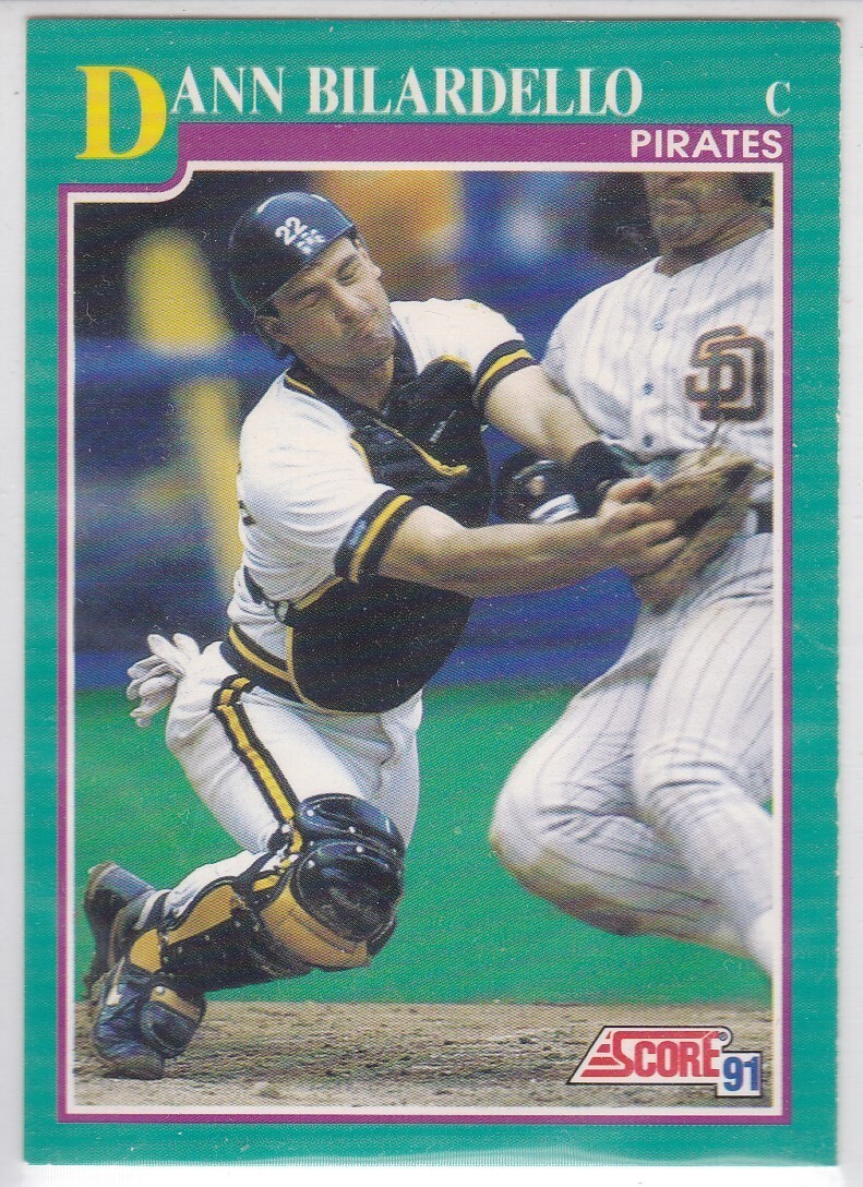 M) 1991 Score Baseball Trading Card - Dann Bilardello #659 - $1.97 M) 1991 Score Baseball Trading Card - Dann Bilardello #659 - $1.97