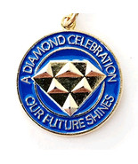 2001 Beta Sigma Phi Sorority Pendant Diamond Celebration Ritual Charm E10A - €51,47 EUR