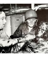 Coast Guard Rescues Seamen From Oil Sea 1945 WW2 Photo Print Military DWHH8 - $733.58 MXN