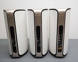 NETGEAR WiFi 7Orbi 970 BE27000 Quad-Band Mesh (3-pack) - White image 5