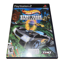 Hot Wheels Stunt Track Challenge (Playstation 2 {PS2} 2004) CIB disk manual Art - £7.90 GBP