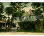 Briggs Cottage Postcard West Palm Beach Florida 1910&#39;s - £9.27 GBP