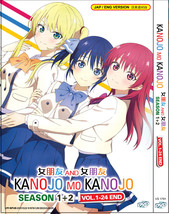 Anime DVD Kanojo mo Kanojo Season 1+2 End English Dubbed Free Shipping - £25.47 GBP