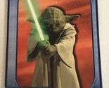 Vintage Star Wars Attack Of The Clones Trading Card #5 Yoda - $1.49