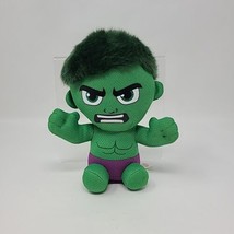 Ty Beanie Baby Marvel Hulk Beanbag Plush Green and Purple - $9.89