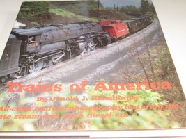 TRAINS OF AMERICAN BOOK - LATE STEAM/EARLY DIESEL ERA - NEW- 200 PAGES - S7 - £20.65 GBP