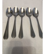 BII Tablespoons Flat Ware Set Of 5 Spoons  - $11.88