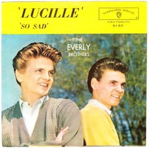 Everly Brothers 45 RPM Picture Sleeve Only - Lucille / So Sad (1960) - £12.55 GBP