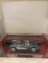 Yat Ming Road Signature 1957 Chevrolet Corvette 1:18 Light Blue/White - $41.99