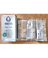 BRITA Refillable Water Filtration System Filter Refills for 3 Count, Sealed - £5.05 GBP