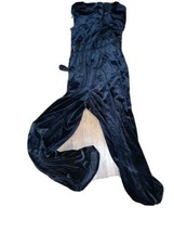 Forever 21 Velvet Long Black Pant Suit Romper 3xl Brand New-SHIPS N 24 HOURS - £54.41 GBP