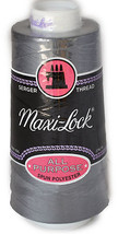 Maxi Lock All Purpose Thread Dark Grey 3000 YD Cone  MLT-018 - £5.02 GBP