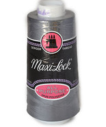 Maxi Lock All Purpose Thread Dark Grey 3000 YD Cone  MLT-018 - £5.01 GBP