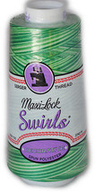 Maxi Lock Swirls Mint Julep Serger Thread  53-M54 - £9.21 GBP