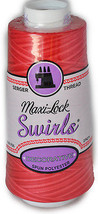 Maxi Lock Swirls Watermelon Sorbet Serger Thread  53-M52 - £9.10 GBP