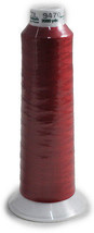 Madeira Poly Deep Red 2000YD Serger Thread   91289470 - $8.06