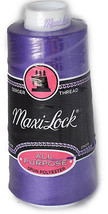 Maxi Lock All Purpose Thread Purple 3000 YD Cone  MLT-054 - £5.02 GBP