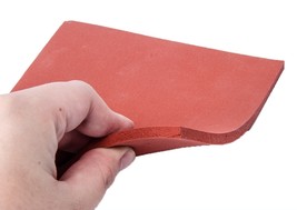 Red Silicone Sponge Foam Rubber Sheet Heat Press, Textured11.8 x11.8 x 1... - £8.77 GBP