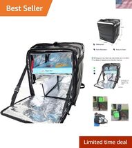 Large Doubledeck Insulated Pizza/Food Delivery Backpack, 16"x 15"x 18", ... - $139.83
