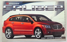 2007 Dodge Caliber Owners Manual [Paperback] Dodge - £53.98 GBP