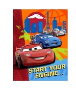 Disney Pixar Cars Invitations 8 Per Package Birthday Party Supplies NEW - £3.89 GBP