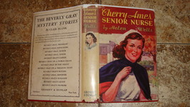 Cherry Ames 2 Senior Nurse 1st First ed. hcdj red board Helen Wells - $16.95
