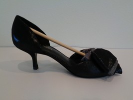 Pelle Moda Size 7 M BELLE Black Galaxy Suede Heels Sandals New Womens Shoes - £101.85 GBP