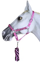 Horse Nylon Neoprene Comfort Adjustable Halter Lead 606204 - $544.46 MXN