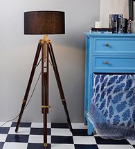 NauticalMart Classical Designer Brass Finish Tripod Floor Lamp  - £179.13 GBP