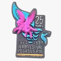 Pegasus Pin Kentucky Derby Festival 1997 25 Years Anniversary - £8.08 GBP