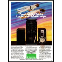 1982 Sansui Intelligent Super Compo Stereo Vintage Print Ad Audiophile Wall Art - £8.20 GBP