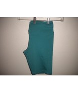 Mondetta Girls Size Large 14/16 Teal Anti Chaffing Stretch Bike Shorts NWOT - $7.19