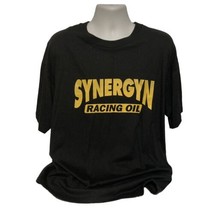 Vintage Synergy Racing Oil Mens XL T Shirt Single Stitch - £42.14 GBP
