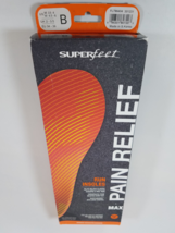 Superfeet Run Pain Relief Insoles   Size B - (M) 2.5-4 (W) 4.5-6 - £25.03 GBP