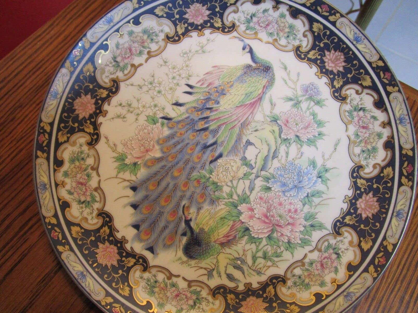 Toyo Japan Paradise Bird Collector Plate [*a1] - $46.05