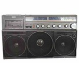Magnavox D8443 Boombox Power Play Radio Cassette Player PARTIALLY Workin... - £62.54 GBP