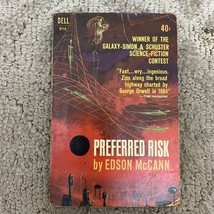 Preferred Risk Science Fiction Paperback Book by Edson McCann from Dell 1962 - £9.16 GBP