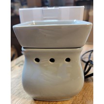 Scentsy Gray Electric Wax Warmer Ceramic No Bulb with Box - £10.85 GBP