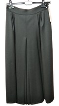 Falda Pantalones Invierno Negra Elegante Pura Lana Larga Talla 44it Nueva Moda - £63.01 GBP