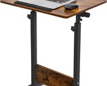 Koupa Height Adjustable Mobile Standing Desk 16 X 24 In., 360-Degree Fli... - £71.37 GBP