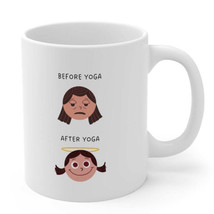 Before and After Yoga Novelty Mug(D0102HI2J9U.) - £15.61 GBP