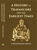 History Of Travancore From The Earliest Times  - £22.87 GBP