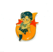 Sailor Mercury metal enamel pin sailor moon vintage Bandai Japan - £13.92 GBP