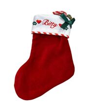 Bitty Baby American Girl Christmas Stocking Red &amp; White - $11.52